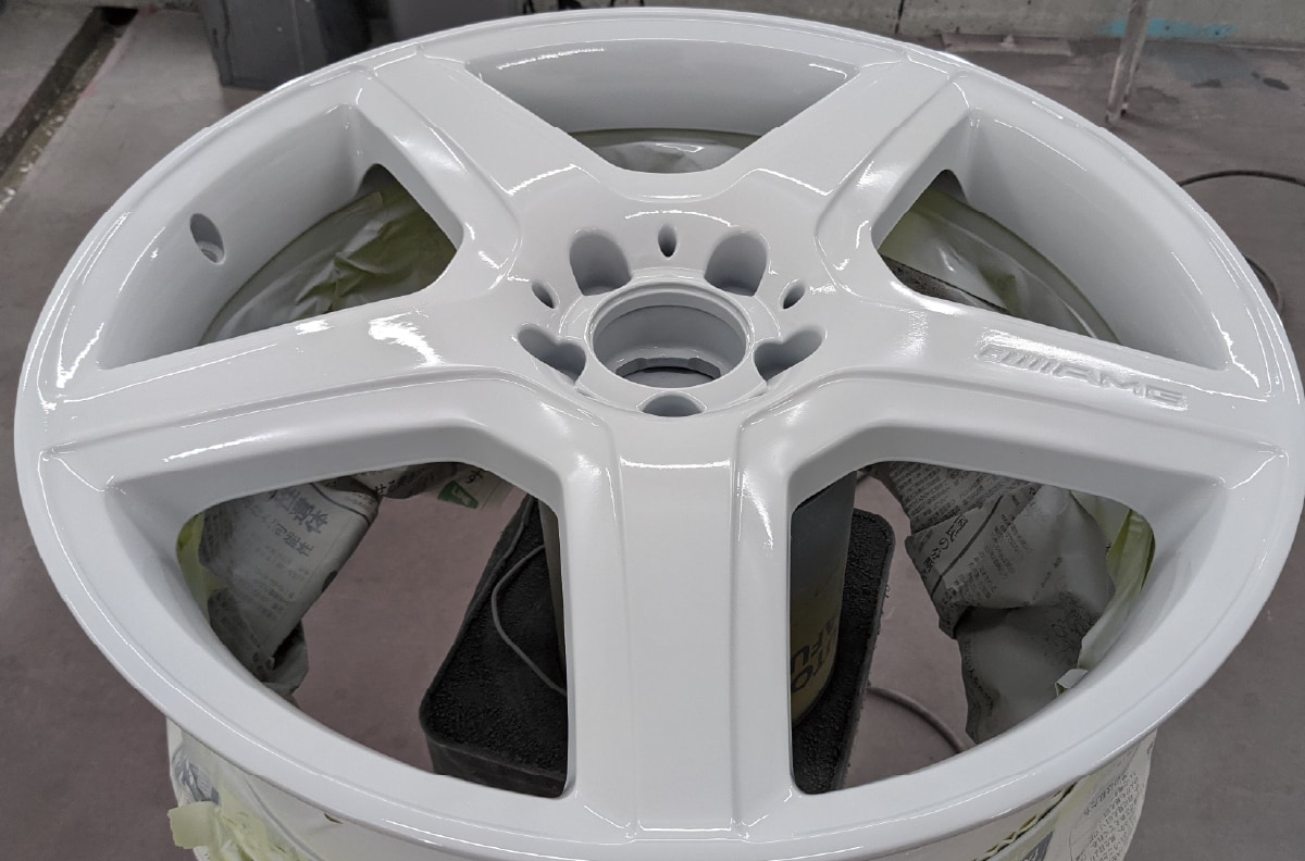 ホワイト|ホイールオーダーカラー塗装・加工・レストア ｜グラフティ